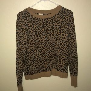 Leopard sweater